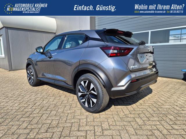 Nissan Juke 1.0 DIG-T 114PS Acenta Klimaautomatik Sitzheizung R&uuml;ckf.Kamera Bluetooth Touchscreen wireless Apple CarPlay Android Auto 