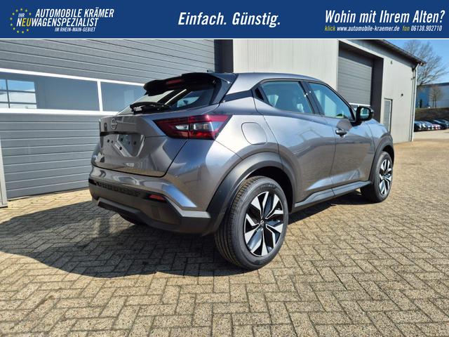 Nissan Juke 1.0 DIG-T 114PS Acenta Klimaautomatik Sitzheizung R&uuml;ckf.Kamera Bluetooth Touchscreen wireless Apple CarPlay Android Auto 