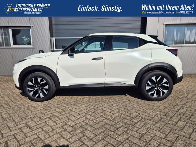 Nissan Juke 1.0 DIG-T 114PS Acenta Klimaautomatik Sitzheizung R&uuml;ckf.Kamera Bluetooth Touchscreen wireless Apple CarPlay Android Auto 