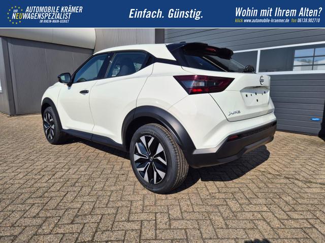 Nissan Juke 1.0 DIG-T 114PS Acenta Klimaautomatik Sitzheizung R&uuml;ckf.Kamera Bluetooth Touchscreen wireless Apple CarPlay Android Auto 