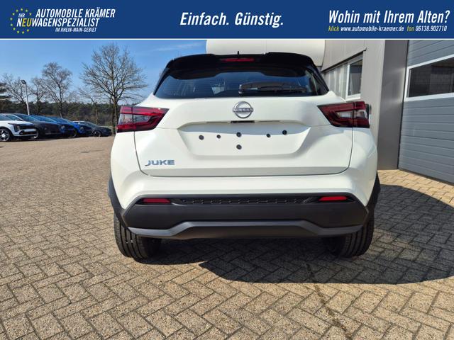 Nissan Juke 1.0 DIG-T 114PS Acenta Klimaautomatik Sitzheizung R&uuml;ckf.Kamera Bluetooth Touchscreen wireless Apple CarPlay Android Auto 