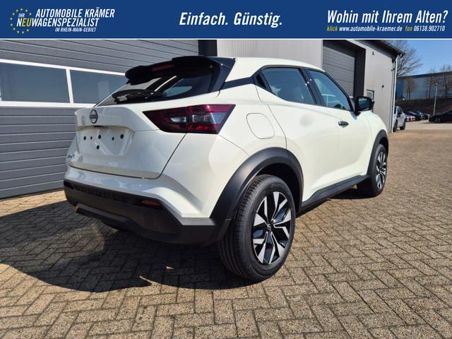Nissan Juke 1.0 DIG-T 114PS Acenta Klimaautomatik Sitzheizung R&uuml;ckf.Kamera Bluetooth Touchscreen wireless Apple CarPlay Android Auto 