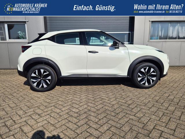 Nissan Juke 1.0 DIG-T 114PS Acenta Klimaautomatik Sitzheizung R&uuml;ckf.Kamera Bluetooth Touchscreen wireless Apple CarPlay Android Auto 