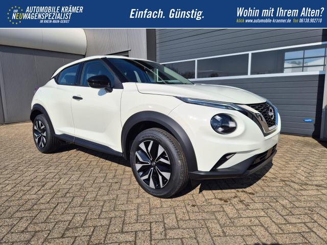 Nissan Juke 1.0 DIG-T 114PS Acenta Klimaautomatik Sitzheizung R&uuml;ckf.Kamera Bluetooth Touchscreen wireless Apple CarPlay Android Auto 