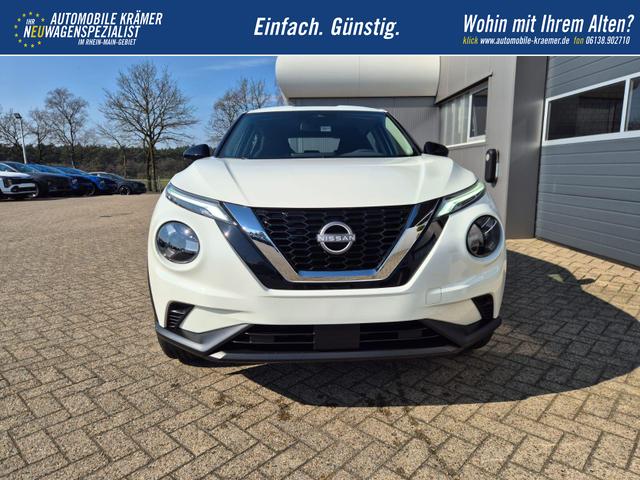 Nissan Juke 1.0 DIG-T 114PS Acenta Klimaautomatik Sitzheizung R&uuml;ckf.Kamera Bluetooth Touchscreen wireless Apple CarPlay Android Auto 