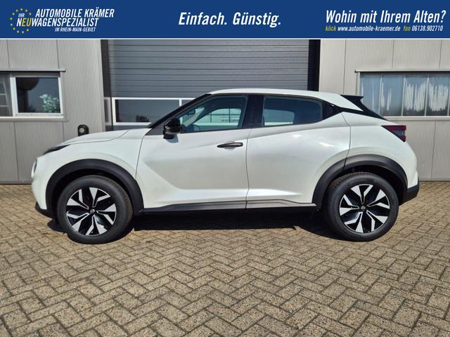 Nissan Juke 1.0 DIG-T 114PS Acenta Klimaautomatik Sitzheizung R&uuml;ckf.Kamera Bluetooth Touchscreen wireless Apple CarPlay Android Auto 