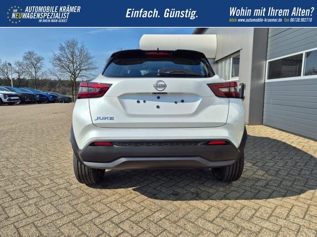 Nissan Juke 1.0 DIG-T 114PS Acenta Klimaautomatik Sitzheizung R&uuml;ckf.Kamera Bluetooth Touchscreen wireless Apple CarPlay Android Auto 