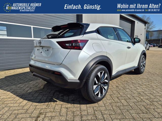 Nissan Juke 1.0 DIG-T 114PS Acenta Klimaautomatik Sitzheizung R&uuml;ckf.Kamera Bluetooth Touchscreen wireless Apple CarPlay Android Auto 