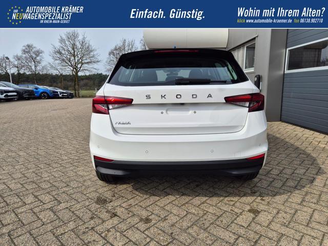 Skoda Fabia 1.0 TSI 95PS Selection 5-t&uuml;rig R&uuml;ckf.Kamera Parksensoren Sitzheizung Multifunktionslenkrad Klima Skoda-Radio Bluetooth Touchscreen Tempomat Nebelsch. Apple CarPlay + Android Auto 