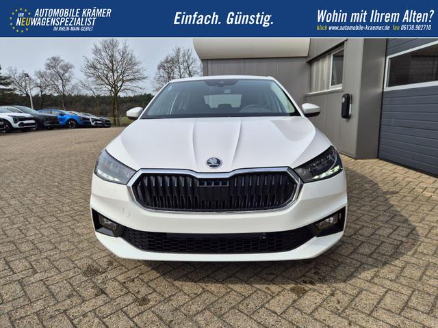 Skoda Fabia 1.0 TSI 95PS Selection 5-t&uuml;rig R&uuml;ckf.Kamera Parksensoren Sitzheizung Multifunktionslenkrad Klima Skoda-Radio Bluetooth Touchscreen Tempomat Nebelsch. Apple CarPlay + Android Auto 
