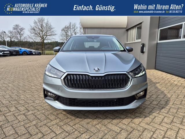 Skoda Fabia 1.0 TSI 95PS Selection 5-t&uuml;rig R&uuml;ckf.Kamera Parksensoren Sitzheizung Multifunktionslenkrad Klima Skoda-Radio Bluetooth Touchscreen Tempomat Nebelsch. Apple CarPlay + Android Auto 