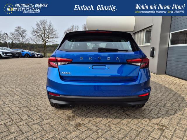 Skoda Fabia 1.0 TSI 95PS Selection 5-t&uuml;rig R&uuml;ckf.Kamera Parksensoren Sitzheizung Multifunktionslenkrad Klima Skoda-Radio Bluetooth Touchscreen Tempomat Nebelsch. Apple CarPlay + Android Auto 