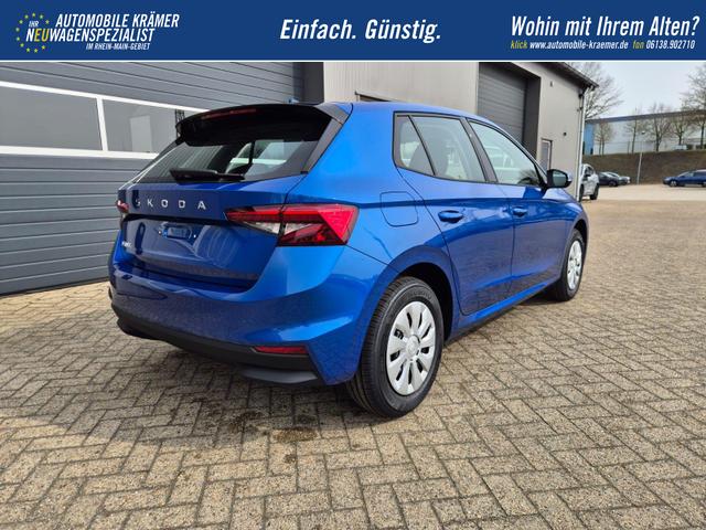 Skoda Fabia 1.0 TSI 95PS Selection 5-t&uuml;rig R&uuml;ckf.Kamera Parksensoren Sitzheizung Multifunktionslenkrad Klima Skoda-Radio Bluetooth Touchscreen Tempomat Nebelsch. Apple CarPlay + Android Auto 