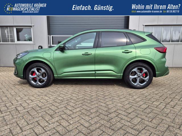 Ford Kuga ST-Line X 243PS PHEV Automatik schwenkb. AHK Sitzheizung v+h Lenkradheizung Frontscheibe beheizb. Klimaauomatik Navi SYNC4 Apple CarPlay Android Auto Touchscreen PDC 4xKamera 2xKeyless B+O Sound 18"LM vollelektr. Reichweite 67KM 