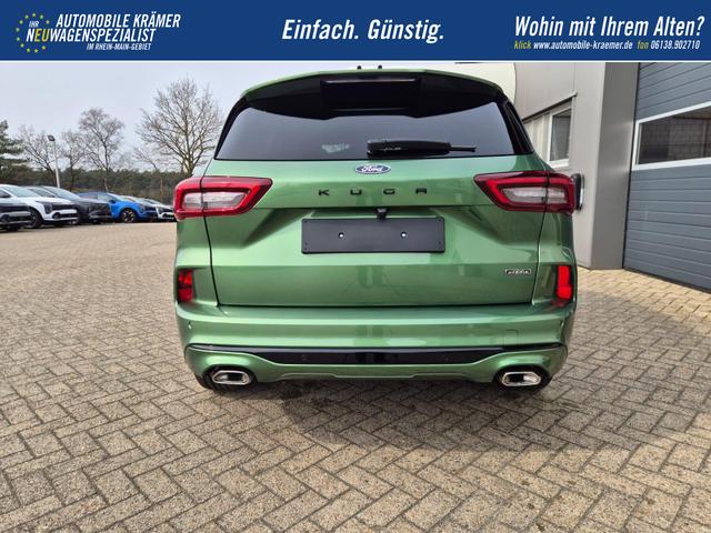 Ford Kuga ST-Line X 243PS PHEV Automatik schwenkb. AHK Sitzheizung v+h Lenkradheizung Frontscheibe beheizb. Klimaauomatik Navi SYNC4 Apple CarPlay Android Auto Touchscreen PDC 4xKamera 2xKeyless B+O Sound 18"LM vollelektr. Reichweite 67KM 