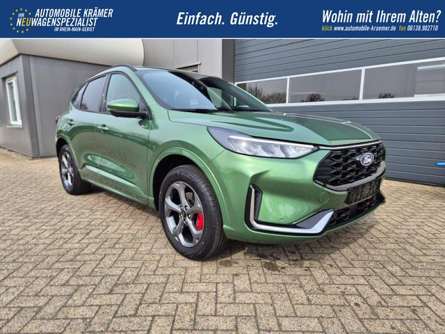 Ford Kuga ST-Line X 243PS PHEV Automatik schwenkb. AHK Sitzheizung v+h Lenkradheizung Frontscheibe beheizb. Klimaauomatik Navi SYNC4 Apple CarPlay Android Auto Touchscreen PDC 4xKamera 2xKeyless B+O Sound 18"LM vollelektr. Reichweite 67KM 