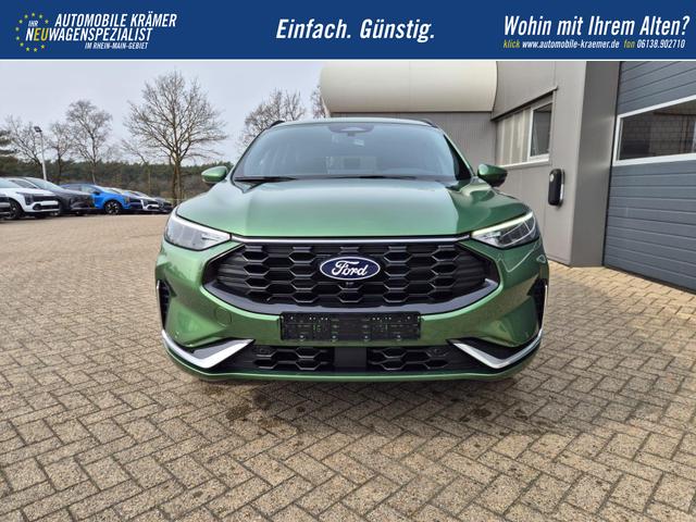 Ford Kuga ST-Line X 243PS PHEV Automatik schwenkb. AHK Sitzheizung v+h Lenkradheizung Frontscheibe beheizb. Klimaauomatik Navi SYNC4 Apple CarPlay Android Auto Touchscreen PDC 4xKamera 2xKeyless B+O Sound 18"LM vollelektr. Reichweite 67KM 