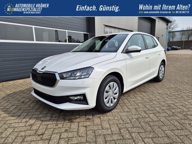 Skoda Fabia 1.0 TSI 95PS Selection 5-t&uuml;rig R&uuml;ckf.Kamera Parksensoren Sitzheizung Multifunktionslenkrad Klima Skoda-Radio Bluetooth Touchscreen Tempomat Nebelsch. Apple CarPlay + Android Auto 