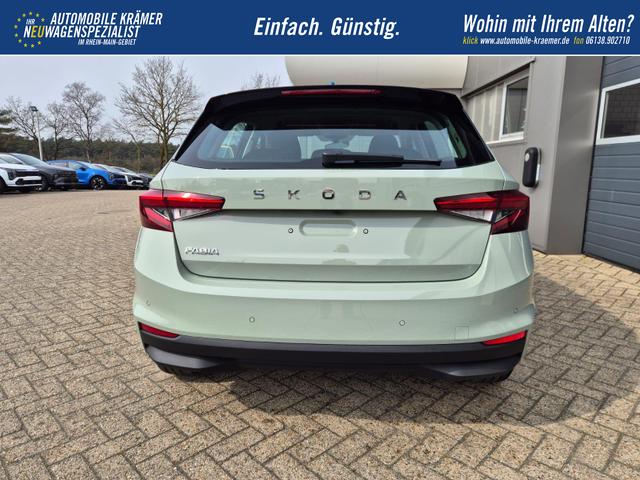 Skoda Fabia 1.0 TSI 95PS Selection 5-t&uuml;rig R&uuml;ckf.Kamera Parksensoren Sitzheizung Multifunktionslenkrad Klima Skoda-Radio Bluetooth Touchscreen Tempomat Nebelsch. Apple CarPlay + Android Auto 