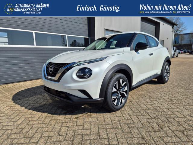 Nissan Juke 1.0 DIG-T 114PS Acenta Klimaautomatik Sitzheizung R&uuml;ckf.Kamera Bluetooth Touchscreen wireless Apple CarPlay Android Auto 