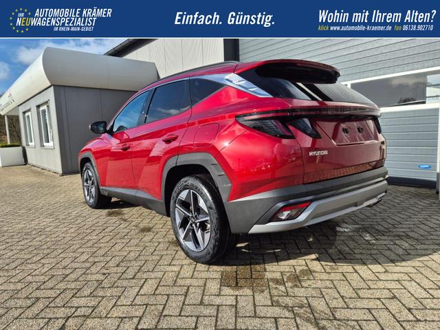 Hyundai TUCSON Trend 1.6 T-GDI 150PS Automatik TZ 2026 Teil-Leder Sitzheizung v+h Lenkradheizung Klimaautomatik Navi Touchscreen DAB+ Apple CarPlay + Android Auto PDC R&uuml;ckf.-Kamera Matrix-LED-Scheinw. 