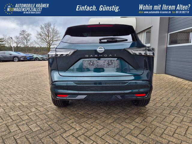 Nissan Qashqai 1.3 DIG-T MHEV 158 PS X-Tronic N-Design 20"Zoll Teil-Leder PanoGlasdach Klimaautomatik Sitzheizung Lenkradheizung Navi Head-Up Display elektr. Heckklappe ACC PDC v+h 360&deg;Kamera DAB Bluetooth Touchscreen Apple CarPlay Android Auto 