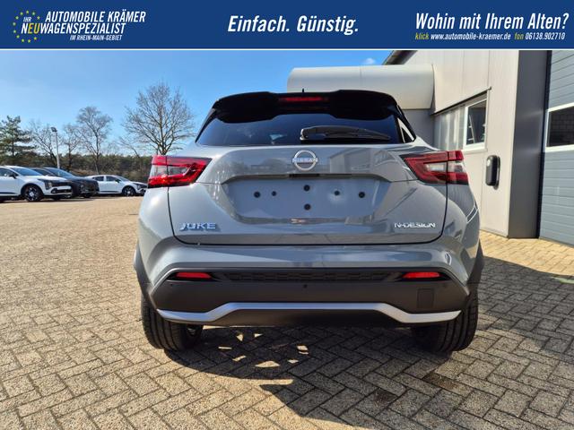 Nissan Juke 1.0 DIG-T 114PS N-Design Automatik Teil-Leder Klimaautomatik Sitzheizung Lenkradheizung PDC v+h R&uuml;ckf.Kamera Navi 19"LM Bluetooth Touchscreen Apple CarPlay Android Auto 