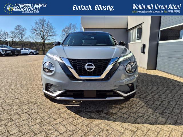 Nissan Juke 1.0 DIG-T 114PS N-Design Automatik Teil-Leder Klimaautomatik Sitzheizung Lenkradheizung PDC v+h R&uuml;ckf.Kamera Navi 19"LM Bluetooth Touchscreen Apple CarPlay Android Auto 