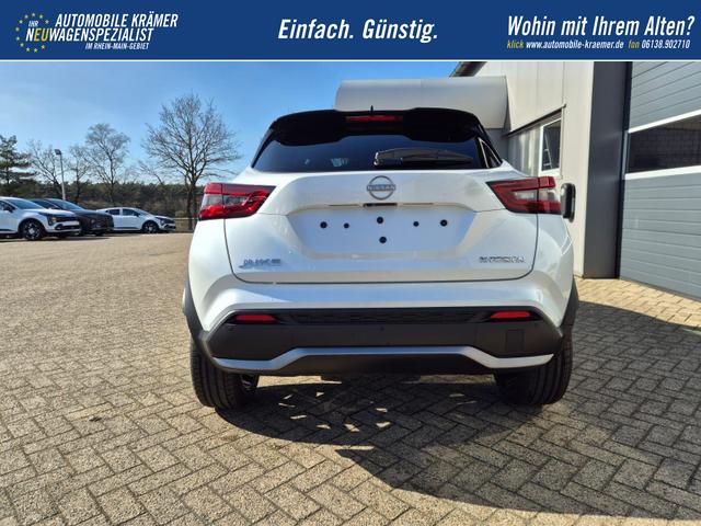 Nissan Juke 1.0 DIG-T 114PS N-Design Automatik Teil-Leder Klimaautomatik Sitzheizung Lenkradheizung PDC v+h R&uuml;ckf.Kamera Navi 19"LM Bluetooth Touchscreen Apple CarPlay Android Auto 