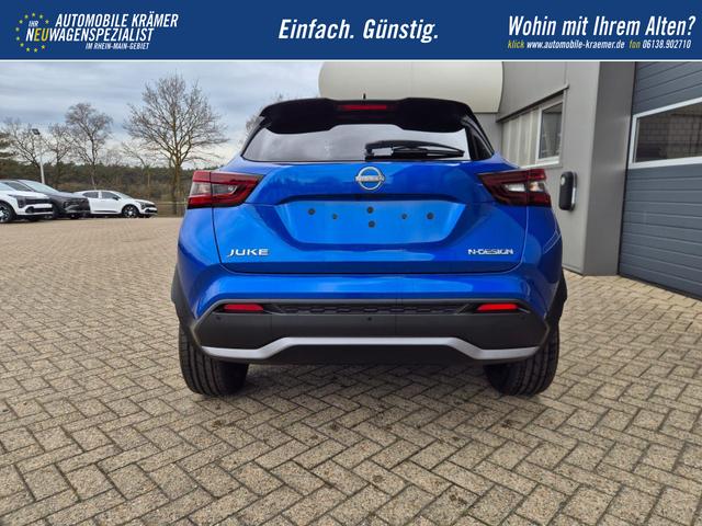 Nissan Juke 1.0 DIG-T 114PS N-Design Automatik Teil-Leder Klimaautomatik Sitzheizung Lenkradheizung PDC v+h R&uuml;ckf.Kamera Navi 19"LM Bluetooth Touchscreen Apple CarPlay Android Auto 