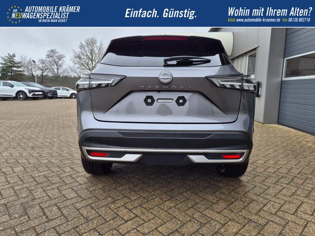 Nissan Qashqai 1.3 DIG-T MHEV 158 PS X-Tronic Tekna Voll-Leder Klimaautomatik PanoGlasdach Sitzheizung Lenkradheizung Navi Head-Up Display elektr. Heckklappe ACC PDC v+h 360&deg;Kamera DAB Bluetooth Touchscreen Apple CarPlay Android Auto 19"LM 