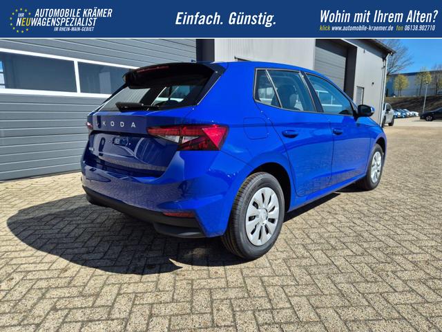 Skoda Fabia 1.0 TSI 95PS Selection 5-t&uuml;rig R&uuml;ckf.Kamera Parksensoren Sitzheizung Multifunktionslenkrad Klima Skoda-Radio Bluetooth Touchscreen Tempomat Nebelsch. Apple CarPlay + Android Auto 