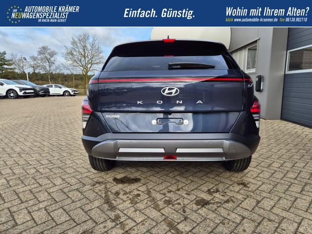 Hyundai KONA Trend 1.6 T-GDI 150PS Automatik MY2026 Voll-LED-Projektionsscheinw. mit LED-Lichtband Sitzheizung v+h Lenkradheizung ACC Klimaautomatik Navi Touchscreen DAB+ Apple CarPlay + Android Auto PDC R&uuml;ckf.Kamera 2xKeyless 17-LM 