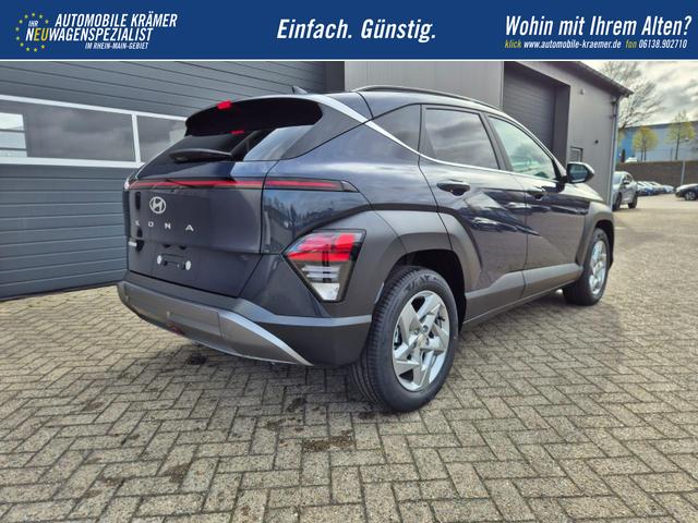 Hyundai KONA Trend 1.6 T-GDI 150PS Automatik MY2026 Voll-LED-Projektionsscheinw. mit LED-Lichtband Sitzheizung v+h Lenkradheizung ACC Klimaautomatik Navi Touchscreen DAB+ Apple CarPlay + Android Auto PDC R&uuml;ckf.Kamera 2xKeyless 17-LM 