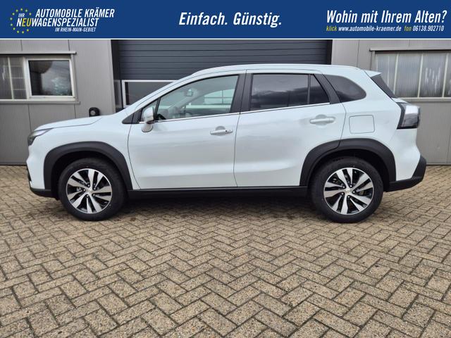 Suzuki S-Cross Comfort+ 110PS Automatik MHEV 1.4 Boosterjet Teilleder Navi Klimaautomatik Sitzheizung ACC PDC v+h 4x Kamera Suzuki-Radio Apple CarPlay Android Auto Touchscreen 2xKeyless 17-LM 