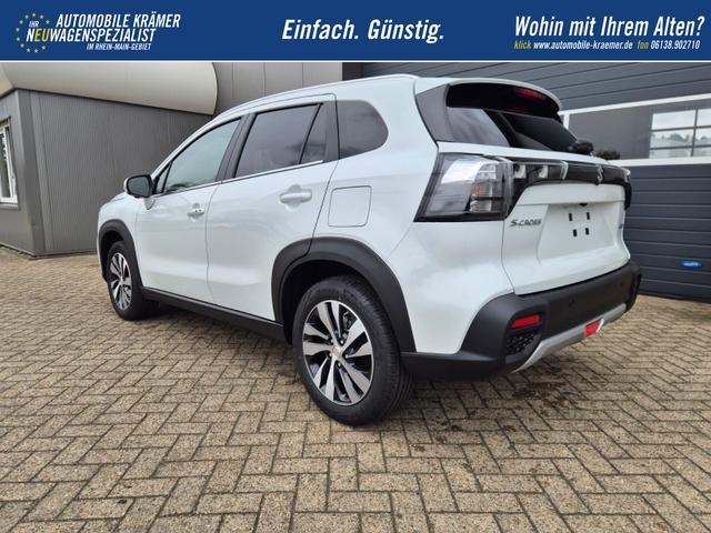 Suzuki S-Cross Comfort+ 110PS Automatik MHEV 1.4 Boosterjet Teilleder Navi Klimaautomatik Sitzheizung ACC PDC v+h 4x Kamera Suzuki-Radio Apple CarPlay Android Auto Touchscreen 2xKeyless 17-LM 