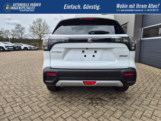 Suzuki S-Cross Comfort+ 110PS Automatik MHEV 1.4 Boosterjet Teilleder Navi Klimaautomatik Sitzheizung ACC PDC v+h 4x Kamera Suzuki-Radio Apple CarPlay Android Auto Touchscreen 2xKeyless 17-LM 