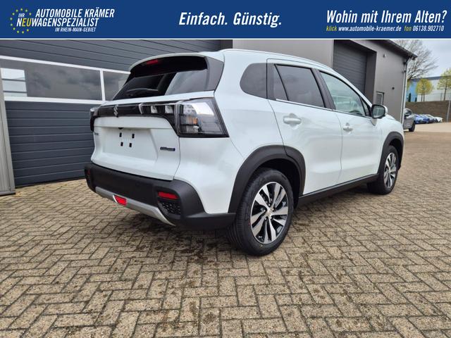 Suzuki S-Cross Comfort+ 110PS Automatik MHEV 1.4 Boosterjet Teilleder Navi Klimaautomatik Sitzheizung ACC PDC v+h 4x Kamera Suzuki-Radio Apple CarPlay Android Auto Touchscreen 2xKeyless 17-LM 