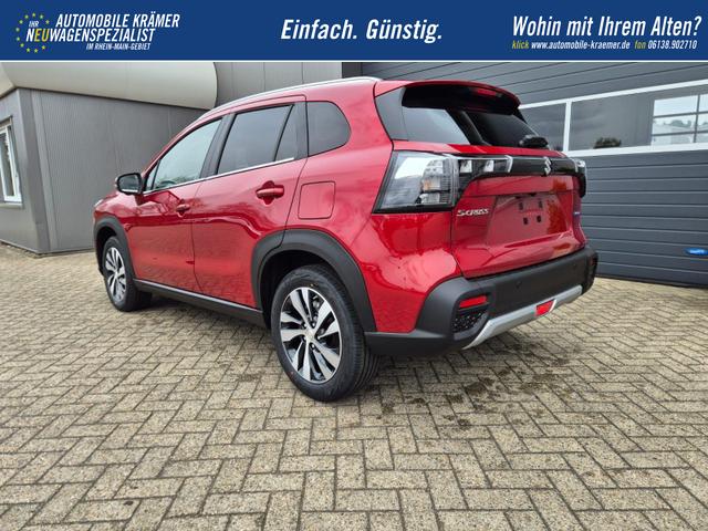 Suzuki S-Cross Comfort+ 110PS Automatik MHEV 1.4 Boosterjet Teilleder Navi Klimaautomatik Sitzheizung ACC PDC v+h 4x Kamera Suzuki-Radio Apple CarPlay Android Auto Touchscreen 2xKeyless 17-LM 