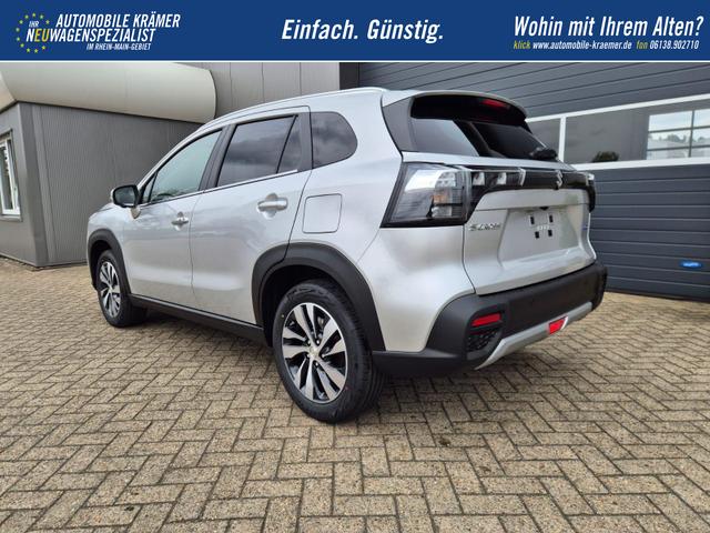 Suzuki S-Cross Comfort+ 110PS MHEV 4x4 ALLGRIP 1.4 Boosterjet Teilleder Navi Klimaautomatik Sitzheizung ACC PDC v+h 4x Kamera Suzuki-Radio Apple CarPlay Android Auto Touchscreen 2xKeyless 17-LM 