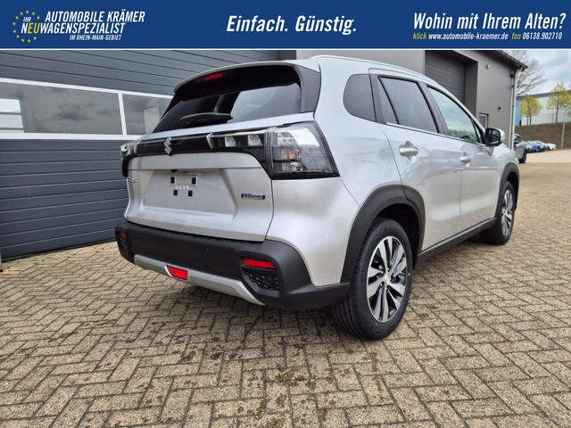 Suzuki S-Cross Comfort+ 110PS MHEV 4x4 ALLGRIP 1.4 Boosterjet Teilleder Navi Klimaautomatik Sitzheizung ACC PDC v+h 4x Kamera Suzuki-Radio Apple CarPlay Android Auto Touchscreen 2xKeyless 17-LM 