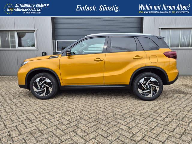 Suzuki Vitara Comfort+ 110PS Automatik MHEV 1.4 Boosterjet Teilleder Navi Klimaautomatik Sitzheizung ACC PDC v+h R&uuml;ckf.Kamera Suzuki-Radio Apple CarPlay Android Auto Touchscreen 2xKeyless 17-LM 