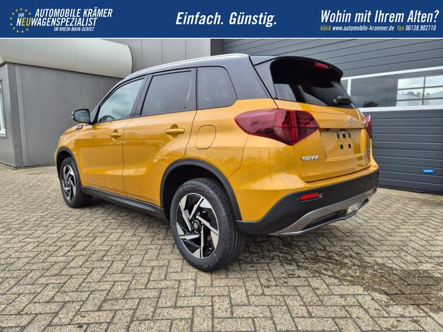 Suzuki Vitara Comfort+ 110PS Automatik MHEV 1.4 Boosterjet Teilleder Navi Klimaautomatik Sitzheizung ACC PDC v+h R&uuml;ckf.Kamera Suzuki-Radio Apple CarPlay Android Auto Touchscreen 2xKeyless 17-LM 