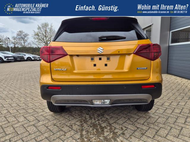 Suzuki Vitara Comfort+ 110PS Automatik MHEV 1.4 Boosterjet Teilleder Navi Klimaautomatik Sitzheizung ACC PDC v+h R&uuml;ckf.Kamera Suzuki-Radio Apple CarPlay Android Auto Touchscreen 2xKeyless 17-LM 