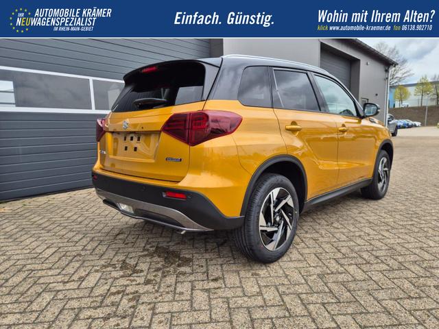 Suzuki Vitara Comfort+ 110PS Automatik MHEV 1.4 Boosterjet Teilleder Navi Klimaautomatik Sitzheizung ACC PDC v+h R&uuml;ckf.Kamera Suzuki-Radio Apple CarPlay Android Auto Touchscreen 2xKeyless 17-LM 