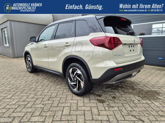 Suzuki Vitara Comfort+ 110PS MHEV 4x4 ALLGRIP 1.4 Boosterjet Allrad Teilleder mit Alcantara Navi Klimaautomatik Sitzheizung ACC PDC v+h R&uuml;ckf.Kamera Suzuki-Radio Apple CarPlay Android Auto Touchscreen 2xKeyless 17-LM 