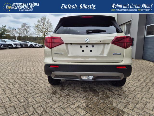 Suzuki Vitara Comfort+ 110PS MHEV 4x4 ALLGRIP 1.4 Boosterjet Allrad Teilleder mit Alcantara Navi Klimaautomatik Sitzheizung ACC PDC v+h R&uuml;ckf.Kamera Suzuki-Radio Apple CarPlay Android Auto Touchscreen 2xKeyless 17-LM 