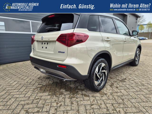 Suzuki Vitara Comfort+ 110PS MHEV 4x4 ALLGRIP 1.4 Boosterjet Allrad Teilleder mit Alcantara Navi Klimaautomatik Sitzheizung ACC PDC v+h R&uuml;ckf.Kamera Suzuki-Radio Apple CarPlay Android Auto Touchscreen 2xKeyless 17-LM 
