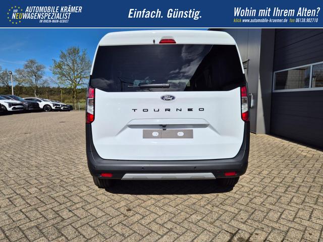 Ford Tourneo Courier 1.0 EcoBoost 125PS Active Teil-Leder Sitzheizung Lenkradheizung Klimaautomatik PDC v+h R&uuml;ckf.-Kamera ACC TWA Frontscheibe beheizb. Ford-Navi SYNC4 Apple CarPlay + Android Auto 