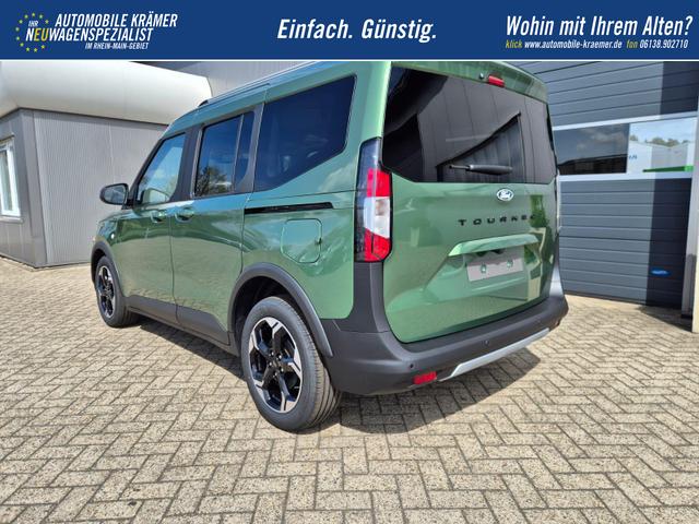 Ford Tourneo Courier 1.0 EcoBoost 125PS Active Teil-Leder Sitzheizung Lenkradheizung Klimaautomatik PDC v+h R&uuml;ckf.-Kamera ACC TWA Frontscheibe beheizb. Ford-Navi SYNC4 Apple CarPlay + Android Auto 